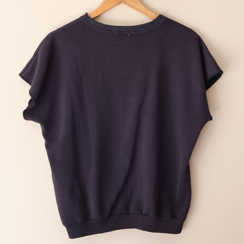 1980s Harley Davidson Cut Off Sleeve Eagle Crewneck