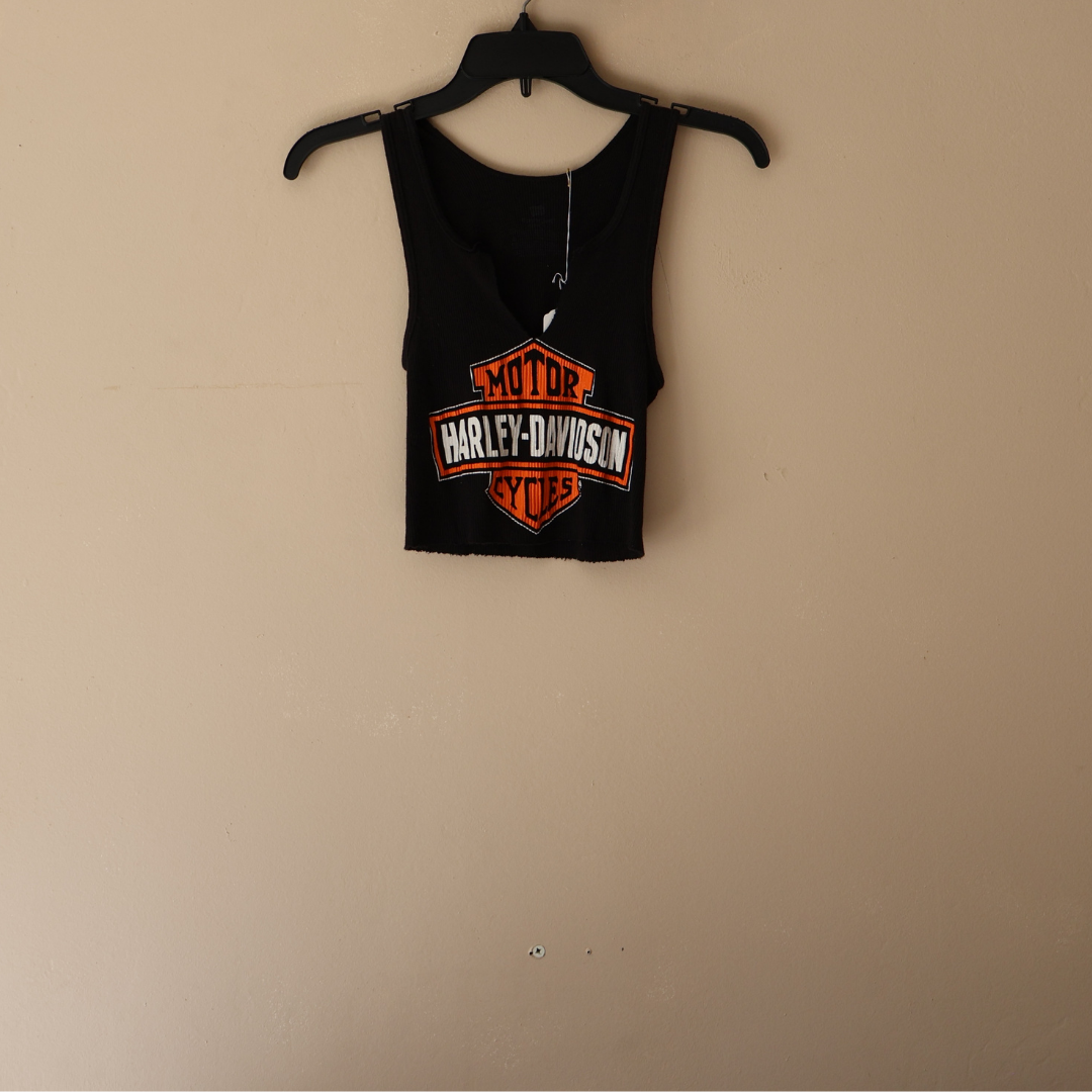 Harley Davidson Cut Neck Tank