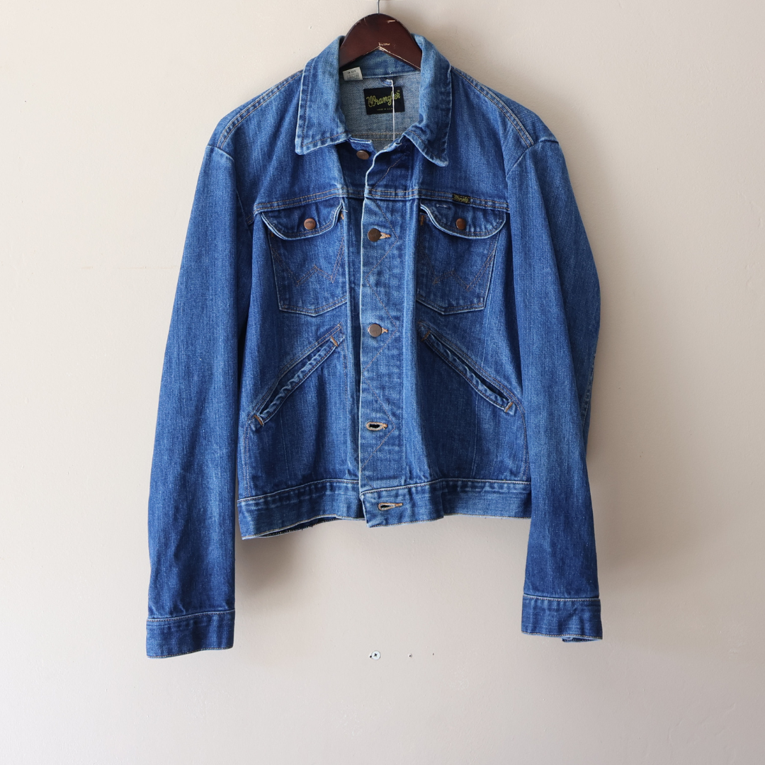 Wrangler Hand Painted Denim Jacket