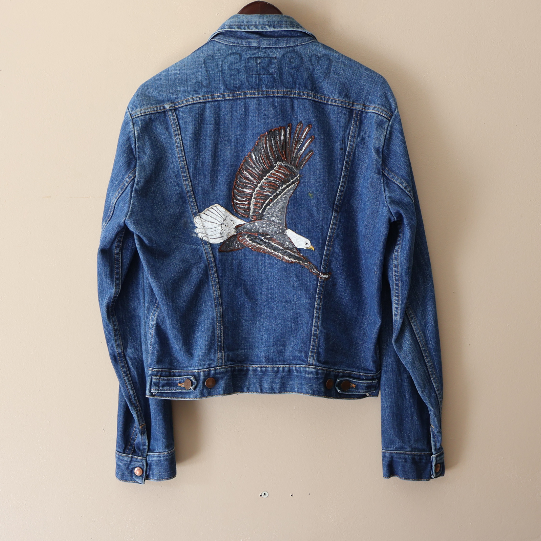 Wrangler Hand Painted Denim Jacket