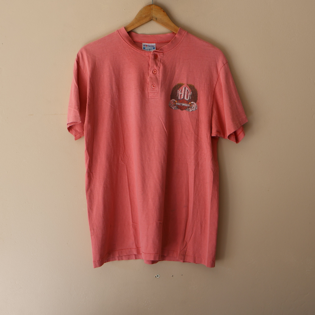 Harley Davidson Henley Tee