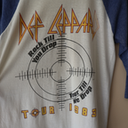80s Def Leppard Raglan Tee