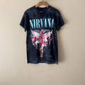 Nirvana Tie Dye Tee Gray