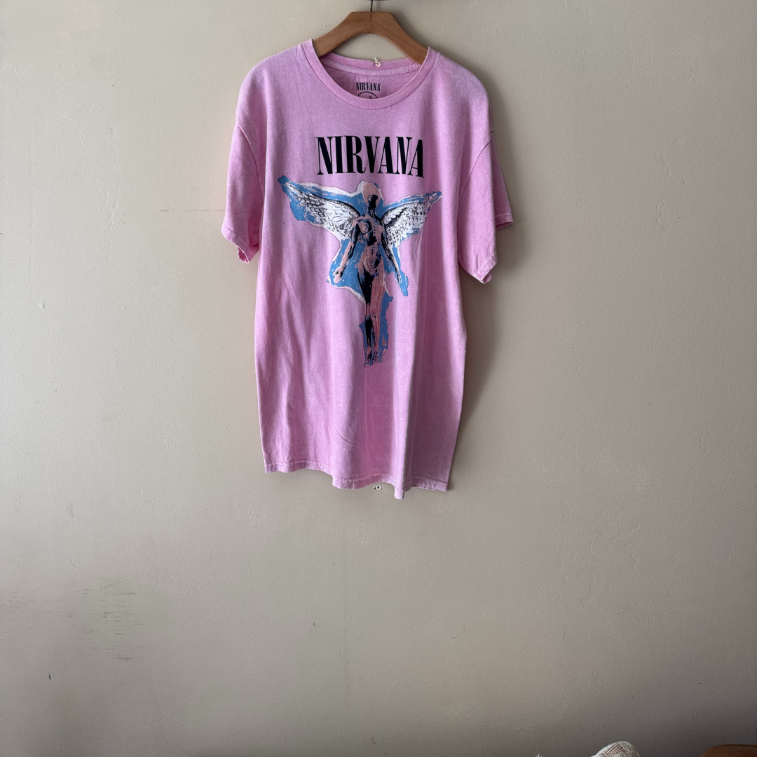 Nirvana Pink Tee