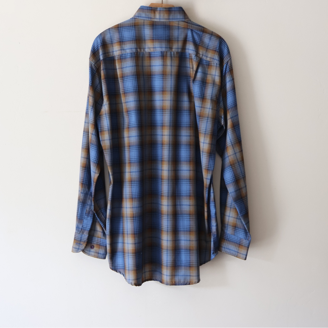 Pendleton Flannel Blue Brown