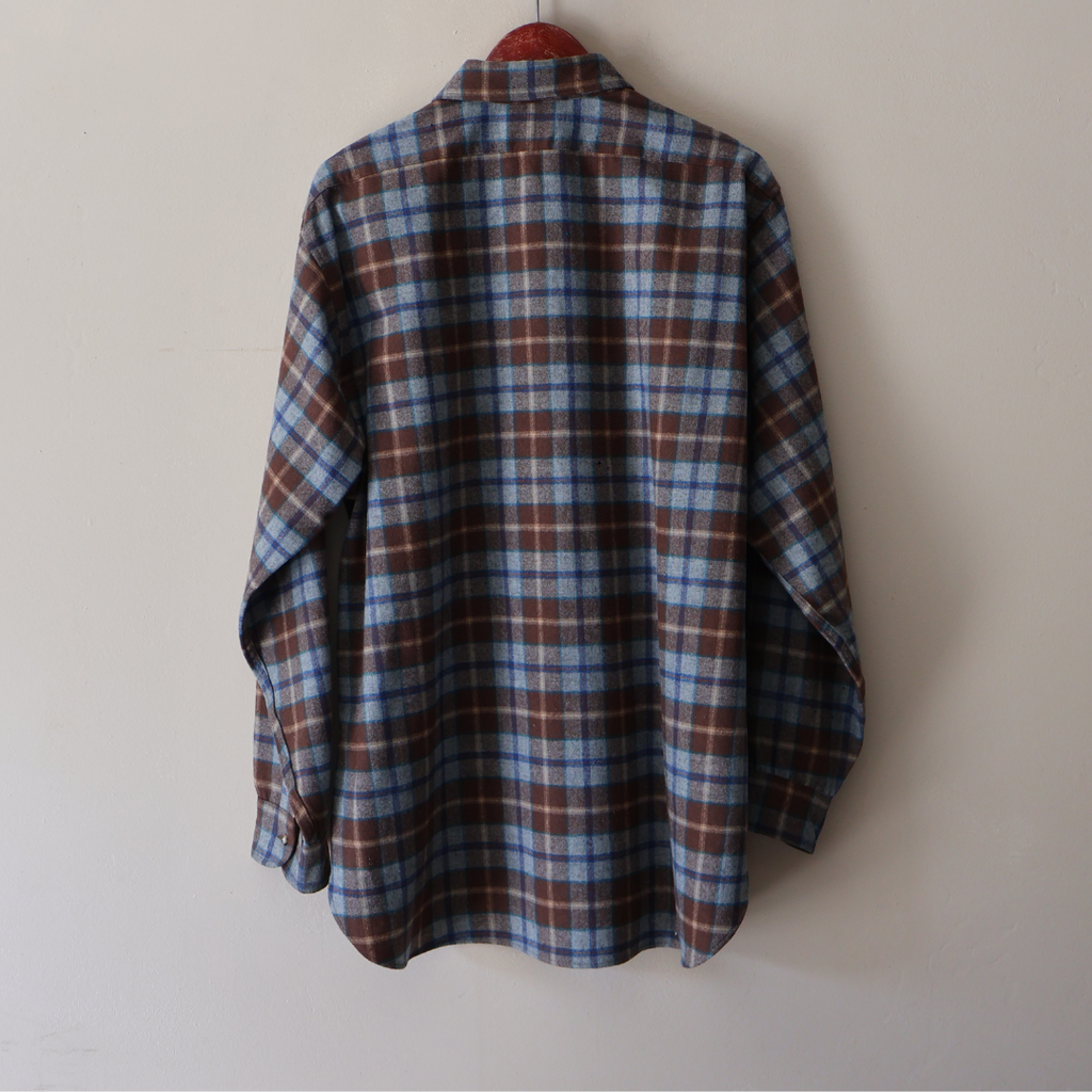 Pendleton Flannel Brown Blue