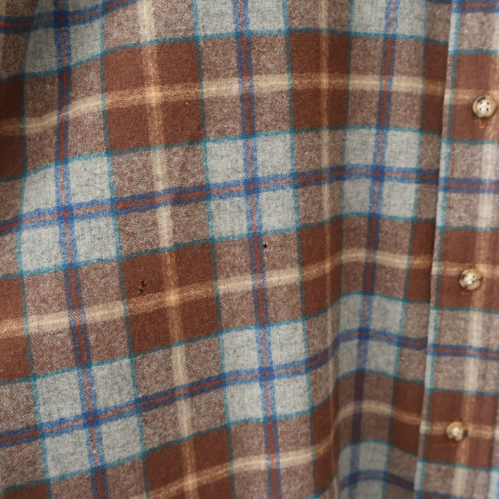 Pendleton Flannel Brown Blue
