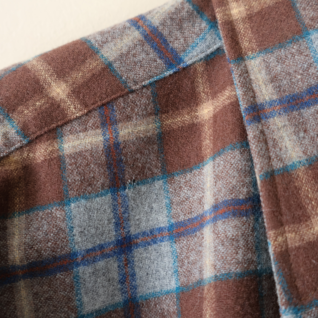 Pendleton Flannel Brown Blue