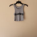 Playboy Gray Tank