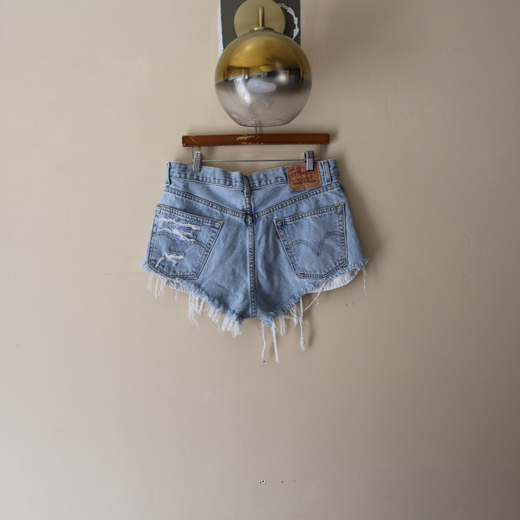 Levi's 505 Distressed Shorts