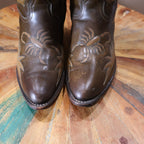 Brown Scorpion & Cactus Cowboy Boots