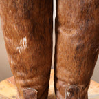 Ponyhair Knee High Boots