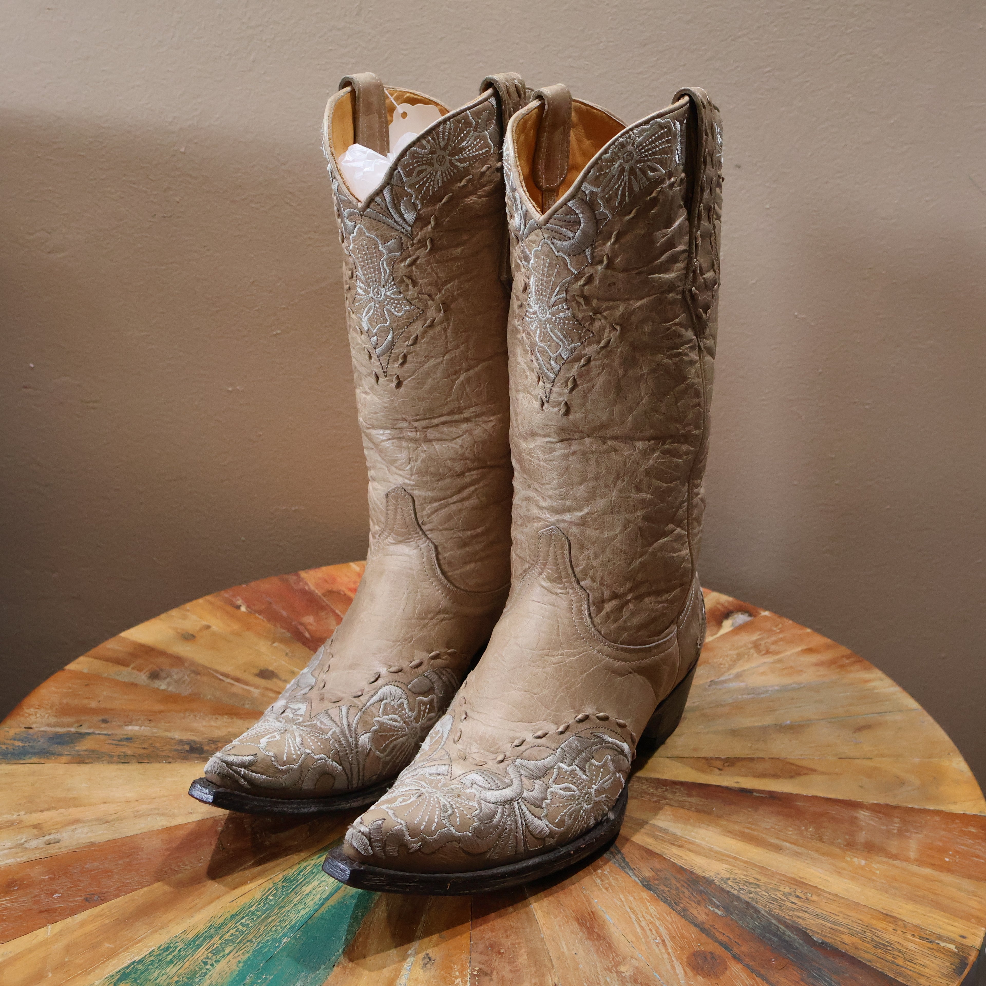 Old Gringo Dark Tan Cowboy Boots