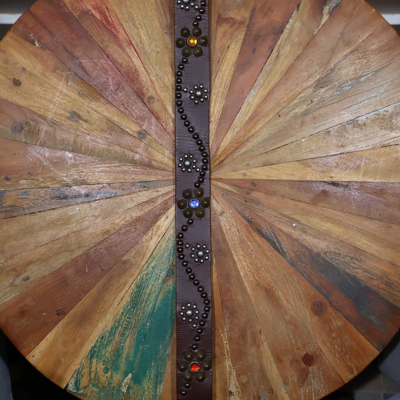 Floral Muticolor Bejwelled Belt