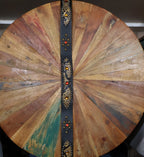 Python Inspired Orange & Red Bejewelled Belt