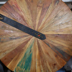 Python Inspired Orange & Red Bejewelled Belt