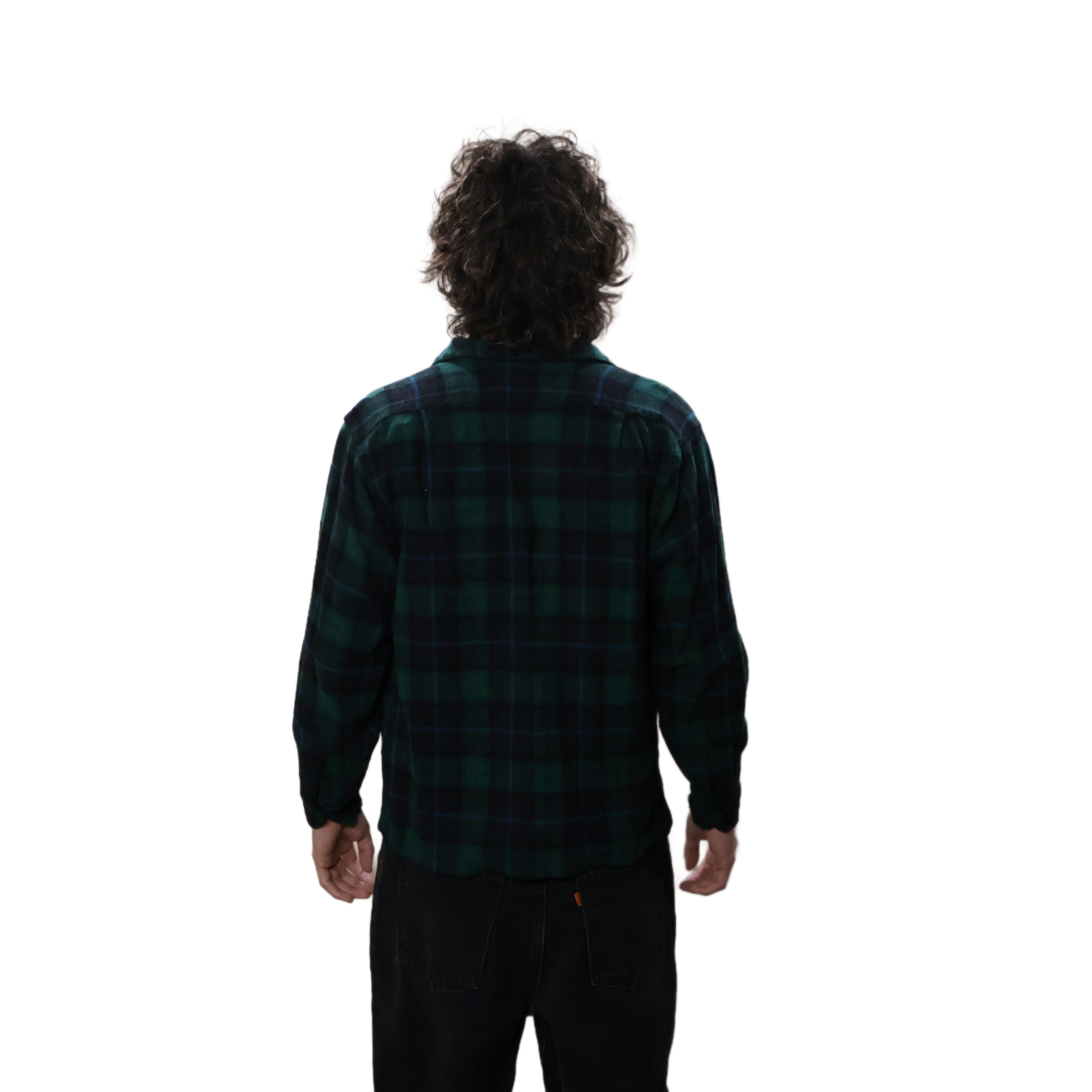 Pendleton Board Shirt Green Black Blue