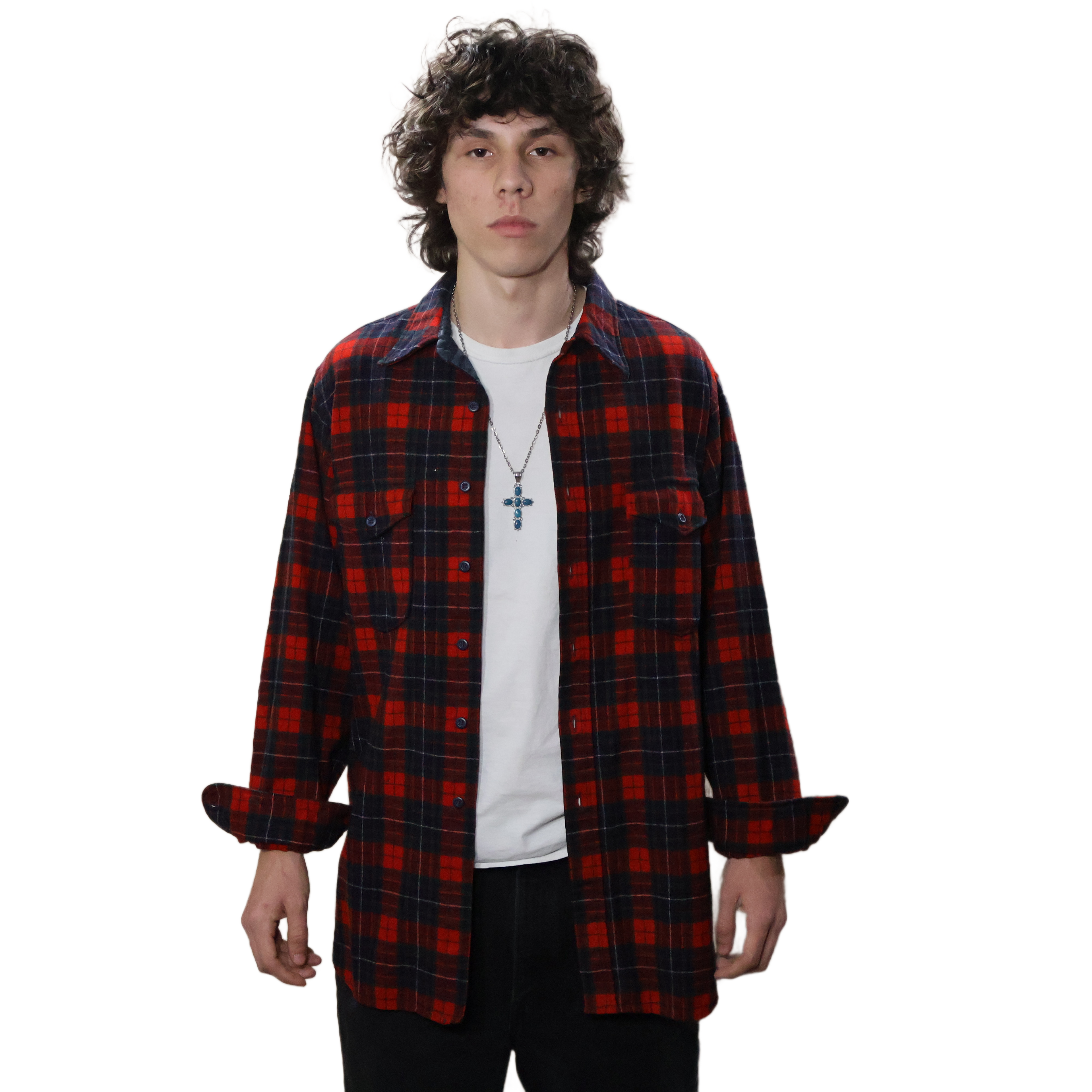 Pendleton Flannel Red Green Blue