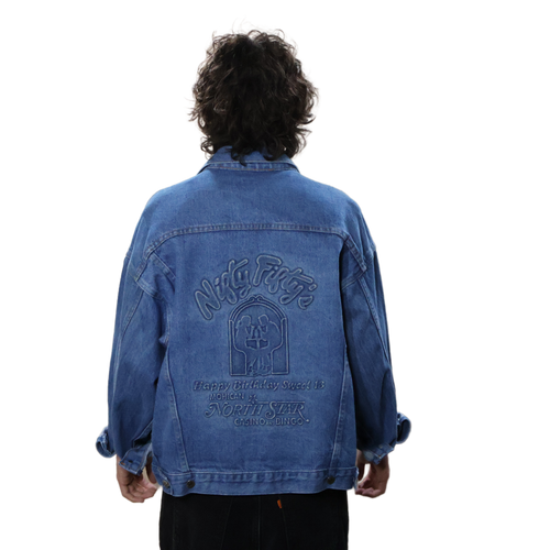 Association of Machinists Nifty Fifty's Denim Jacket