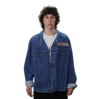 Wrangler Harley Davidson Patch Denim Jacket