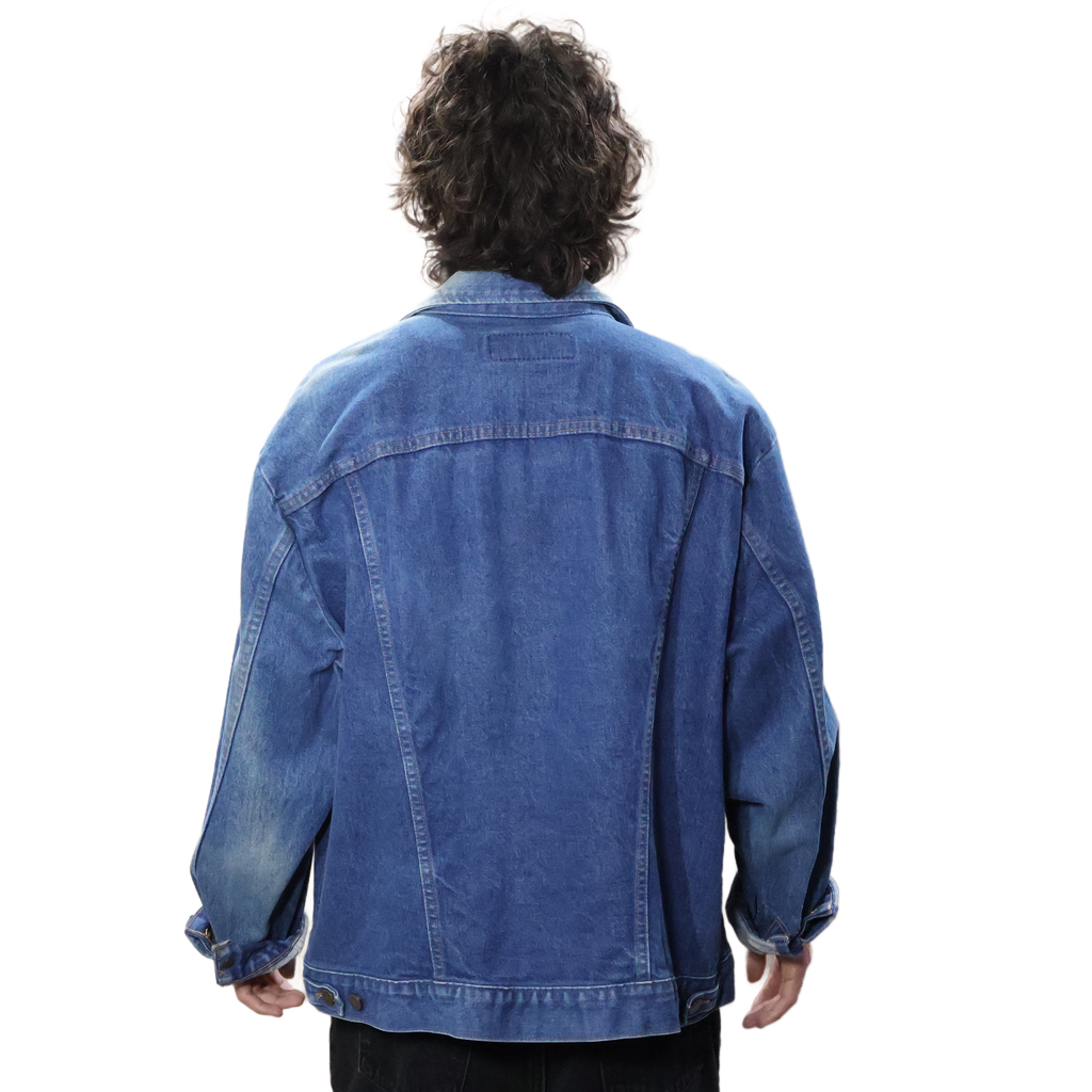 Wrangler Harley Davidson Patch Denim Jacket