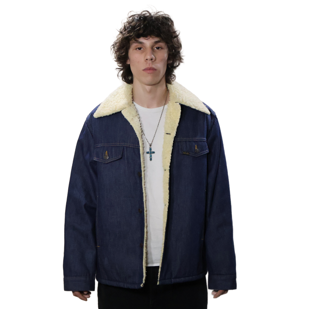 Roebuck's Sherpa Lined Denim Jacket