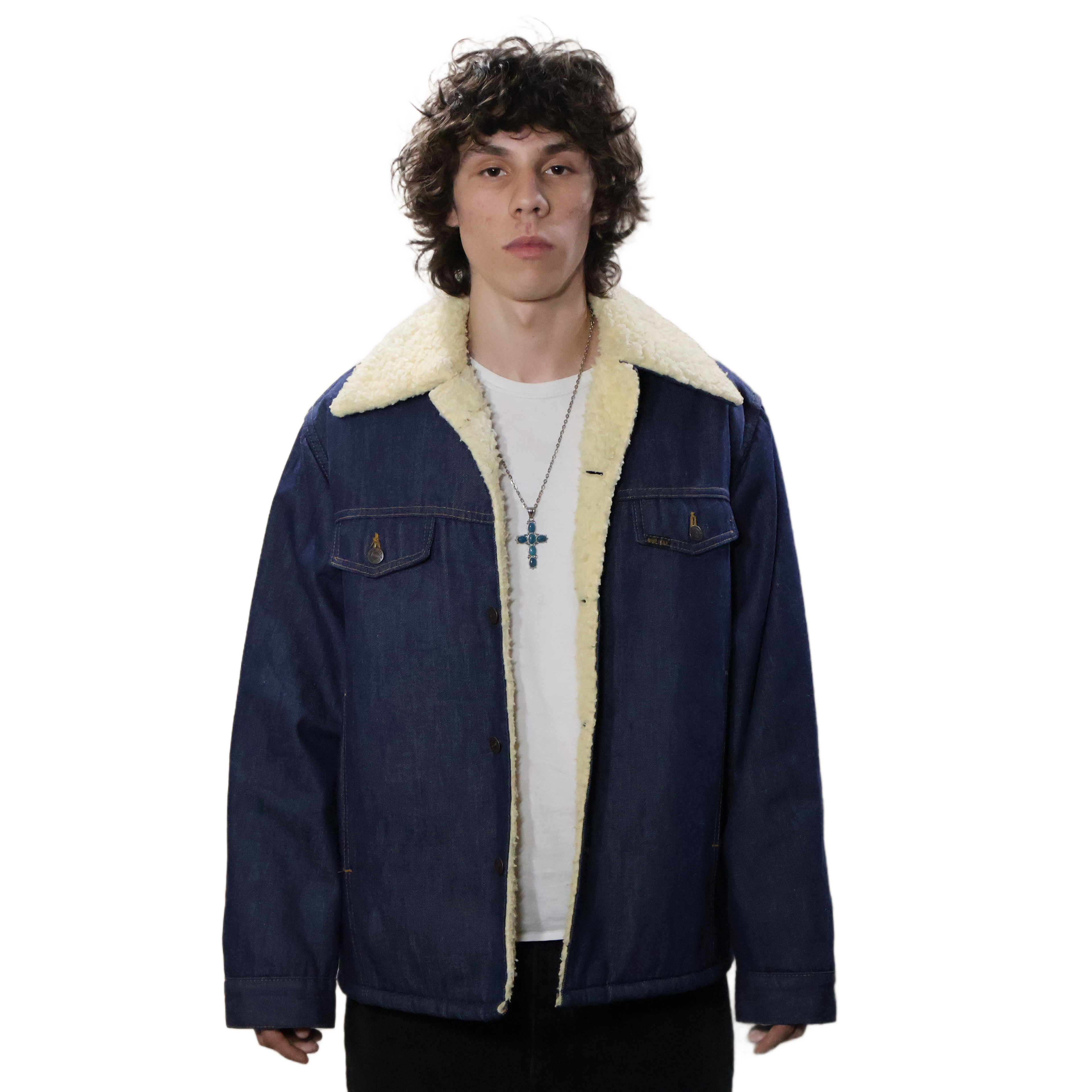Roebuck's Sherpa Lined Denim Jacket