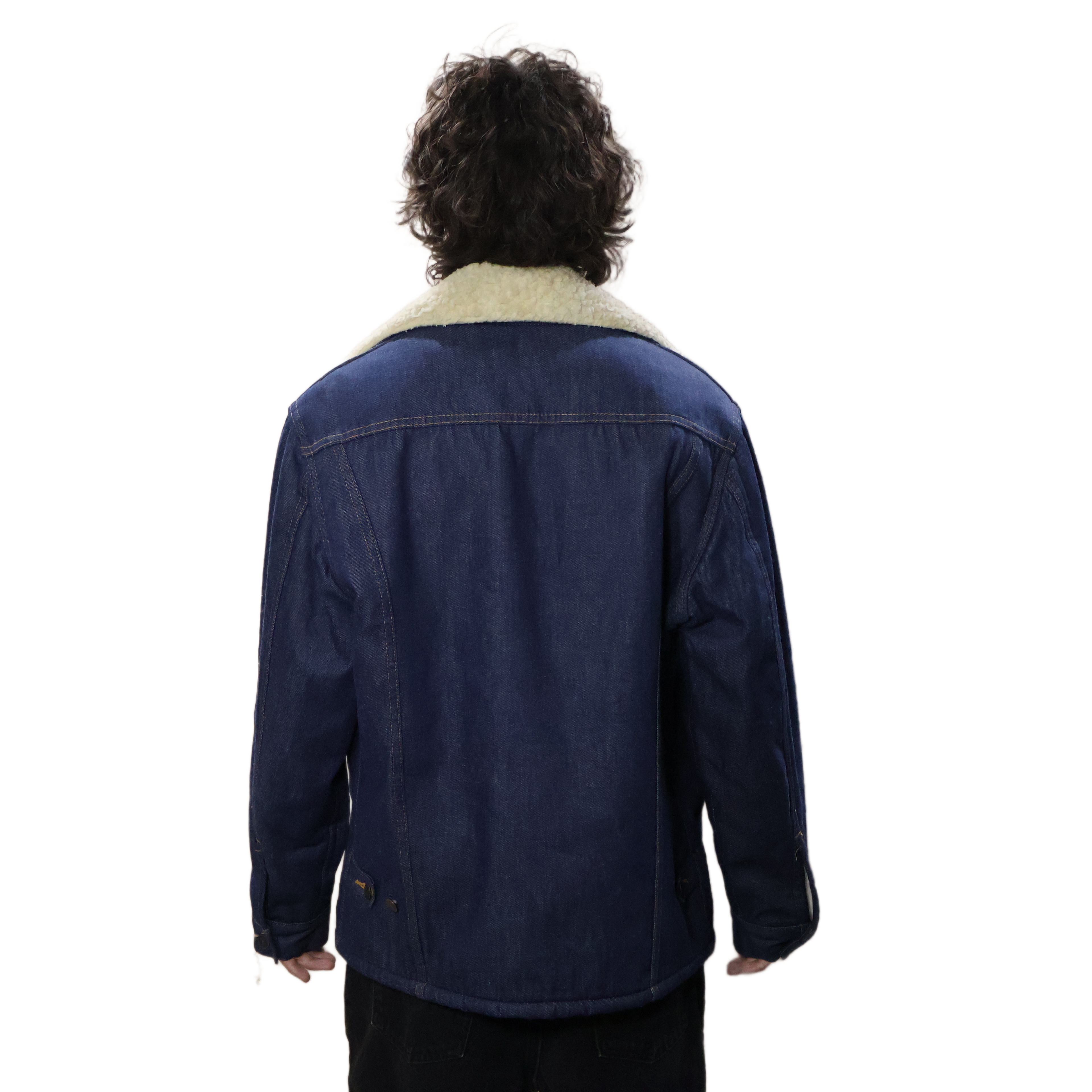 Roebuck's Sherpa Lined Denim Jacket