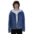 Wrangler Sherpa Lined Denim Jacket