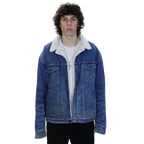 Wrangler Sherpa Lined Denim Jacket