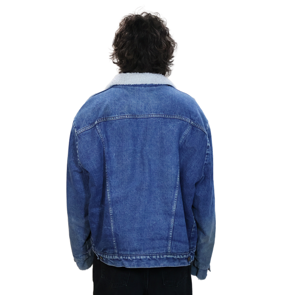 Wrangler Sherpa Lined Denim Jacket