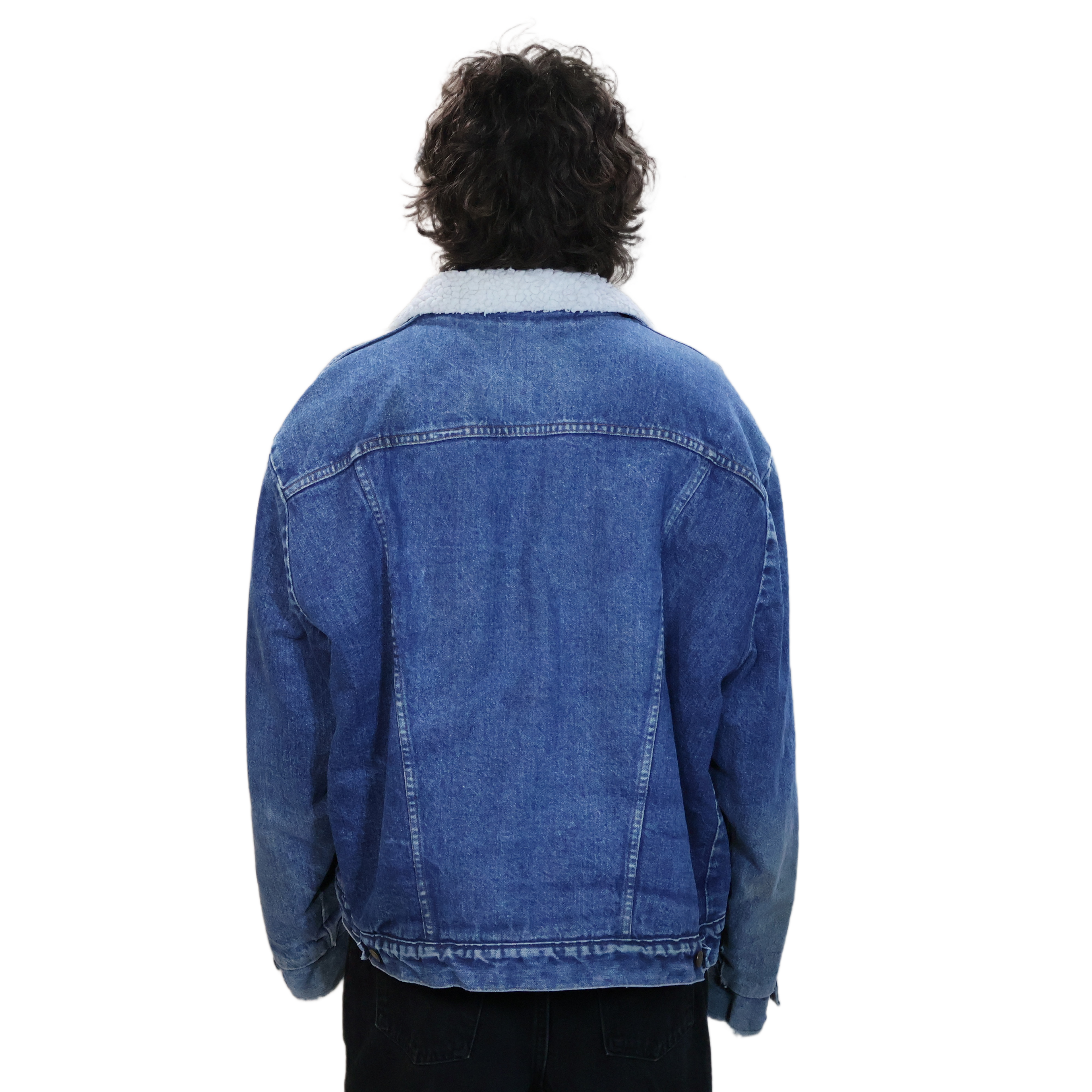 Wrangler Sherpa Lined Denim Jacket