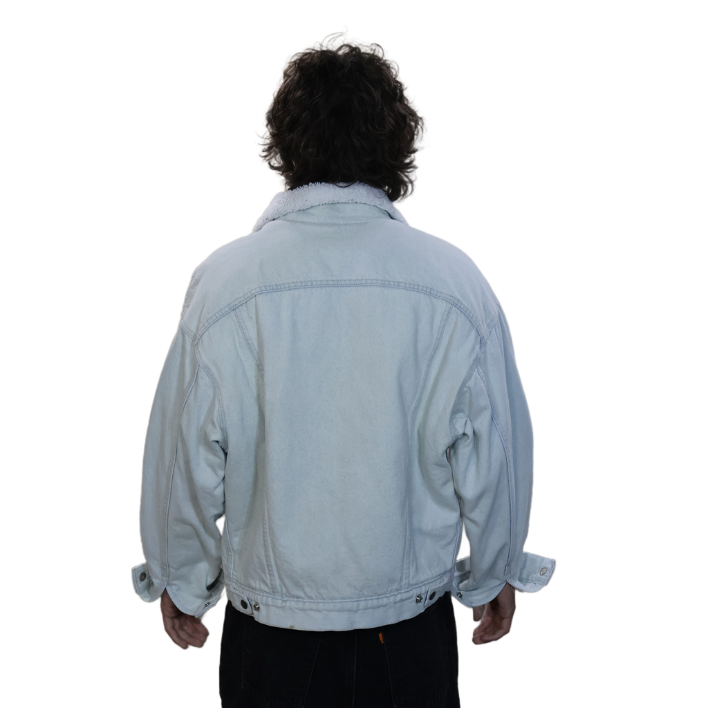 Levi's Sherpa Lined Denim Jacket Light Wash