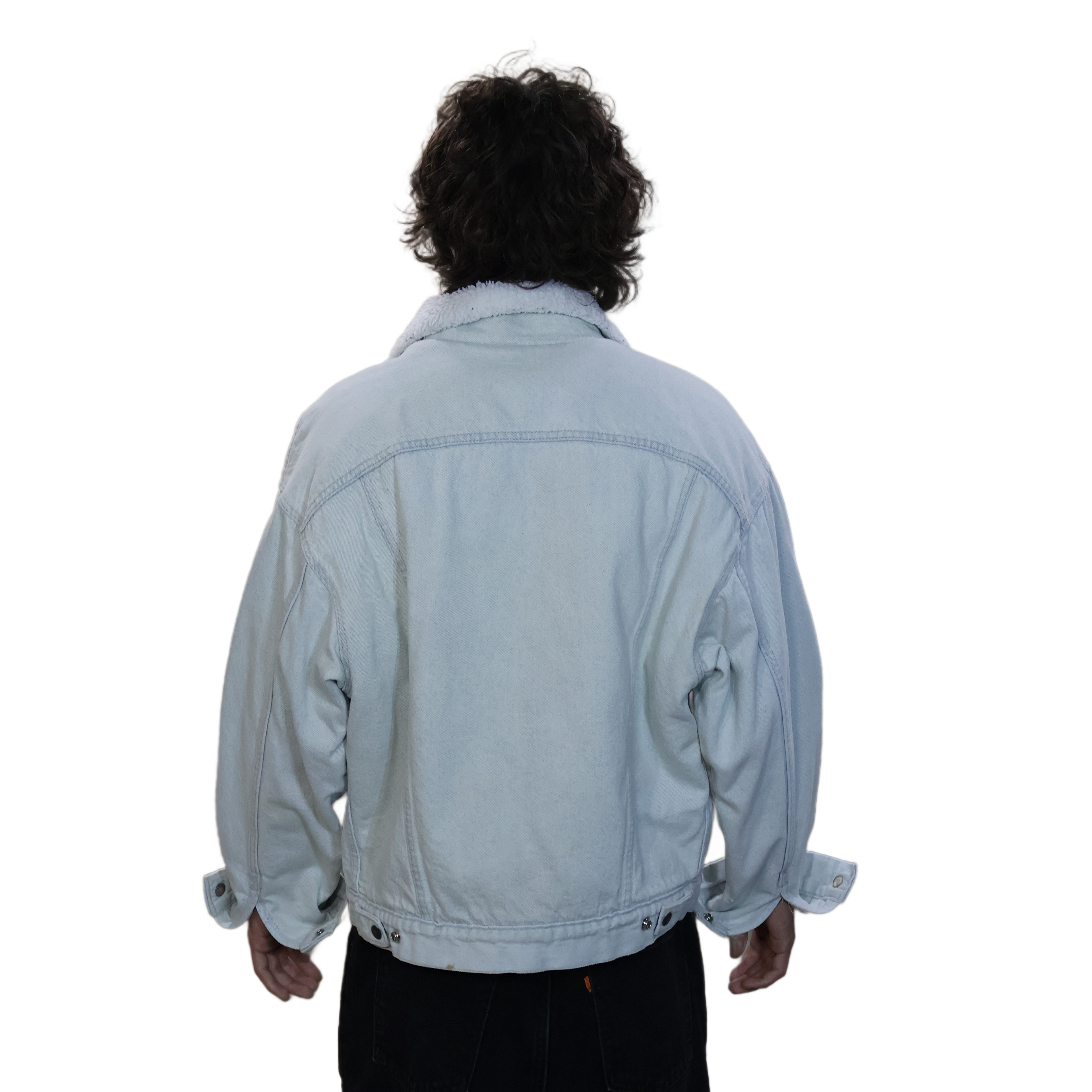 Levi's Sherpa Lined Denim Jacket Light Wash