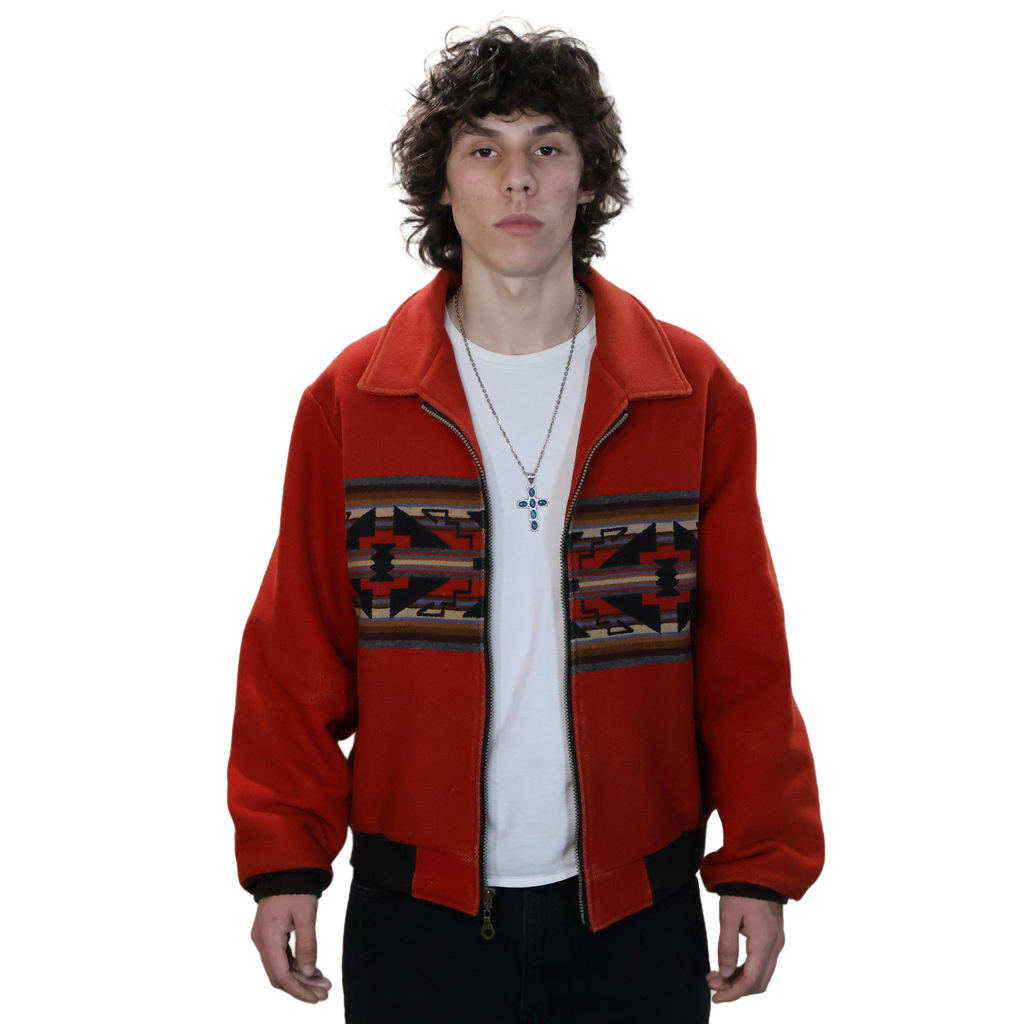 Pendleton Red Blouson Jacket