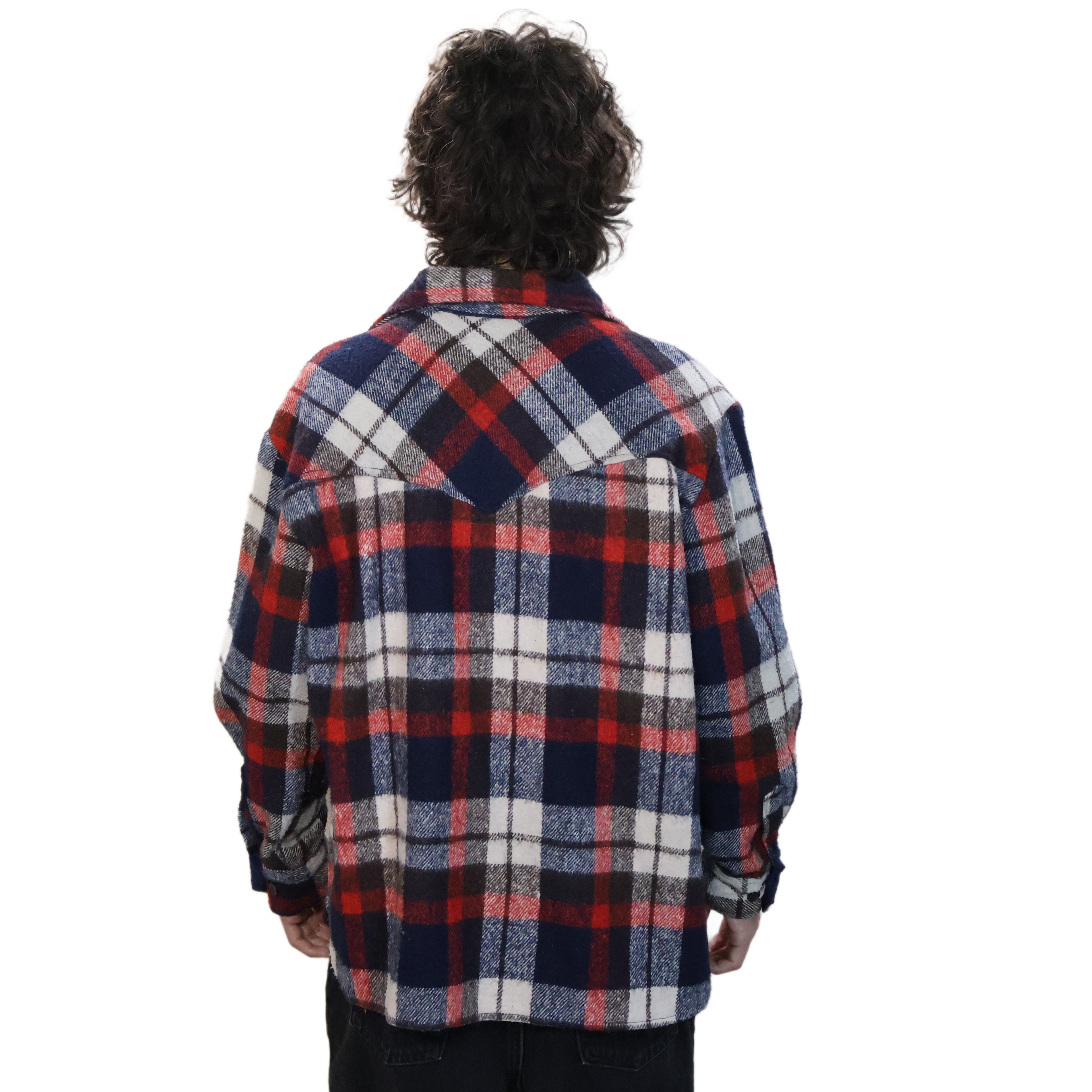 Lord James Wool Plaid Coat