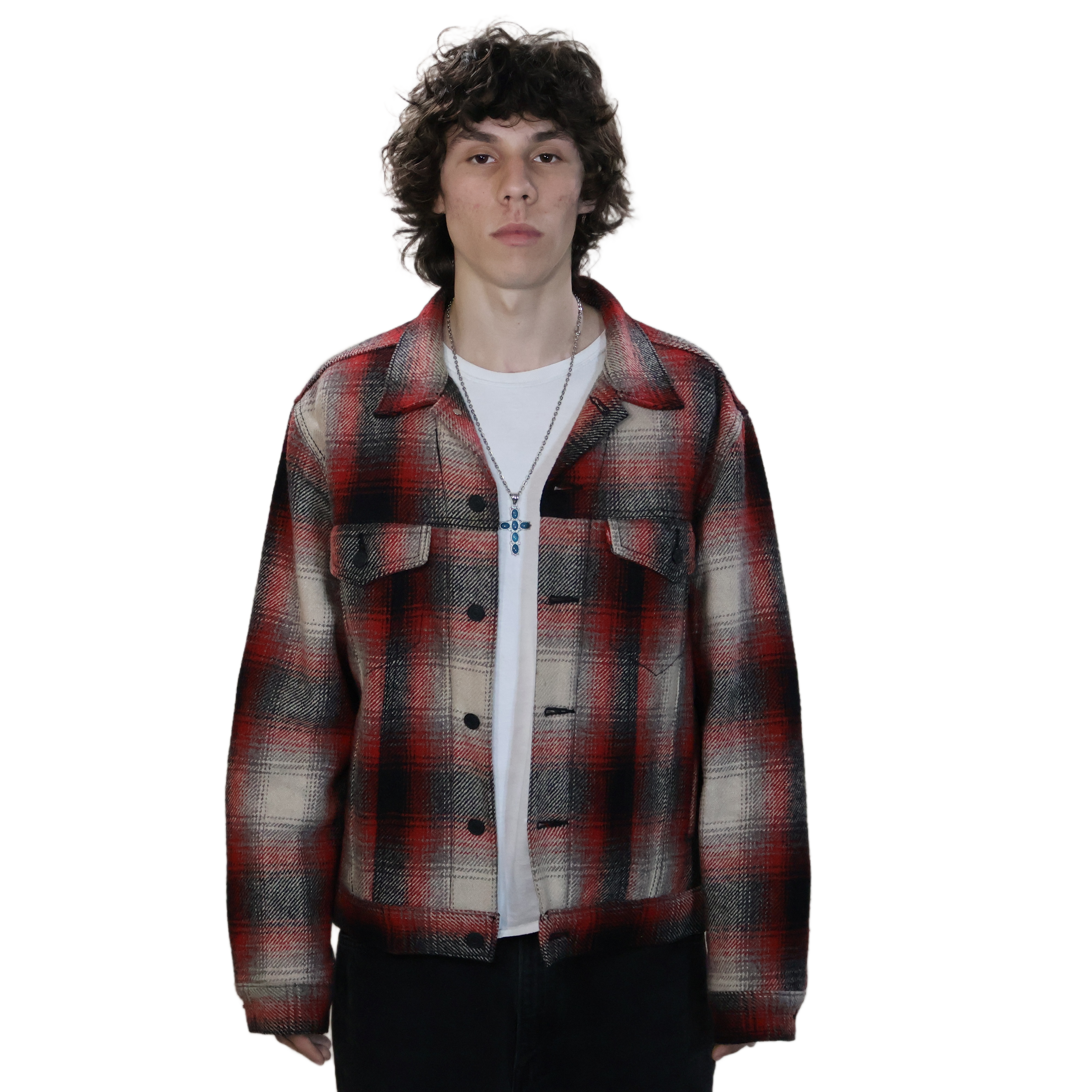 Levi's Quilted Lined Plaid Jacket