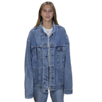 Levi's Flannel Lined Denim Jacket Long