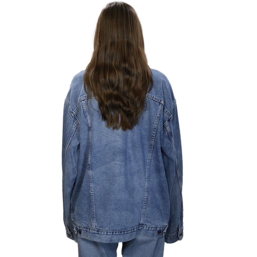 Levi's Flannel Lined Denim Jacket Long