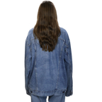 Levi's Flannel Lined Denim Jacket Long