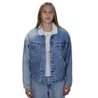 Levi's White Tag Sherpa Lined Denim Jacket