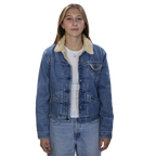 Levi's Sherpa Lined Denim Jacket Short