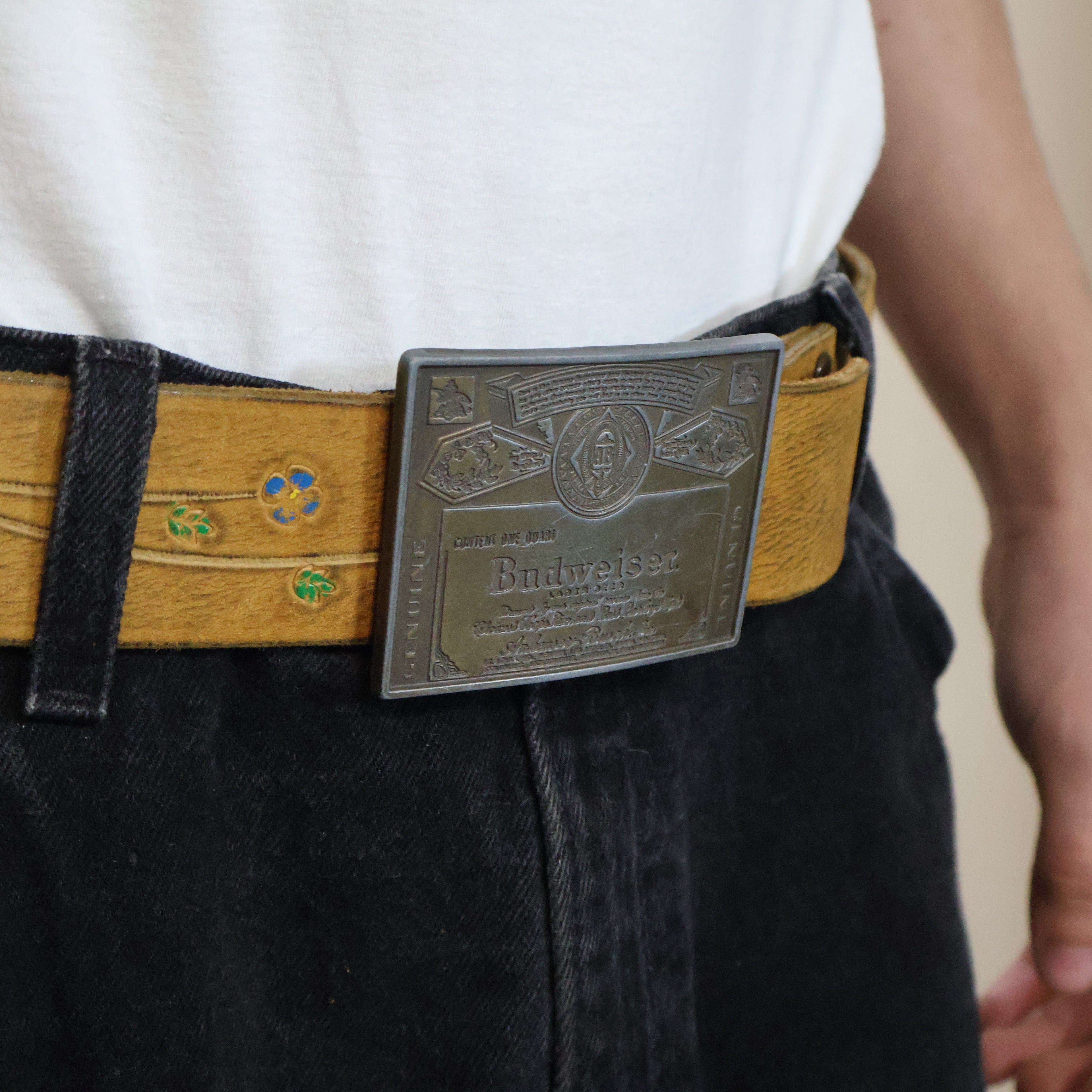 Budweiser Logo Belt