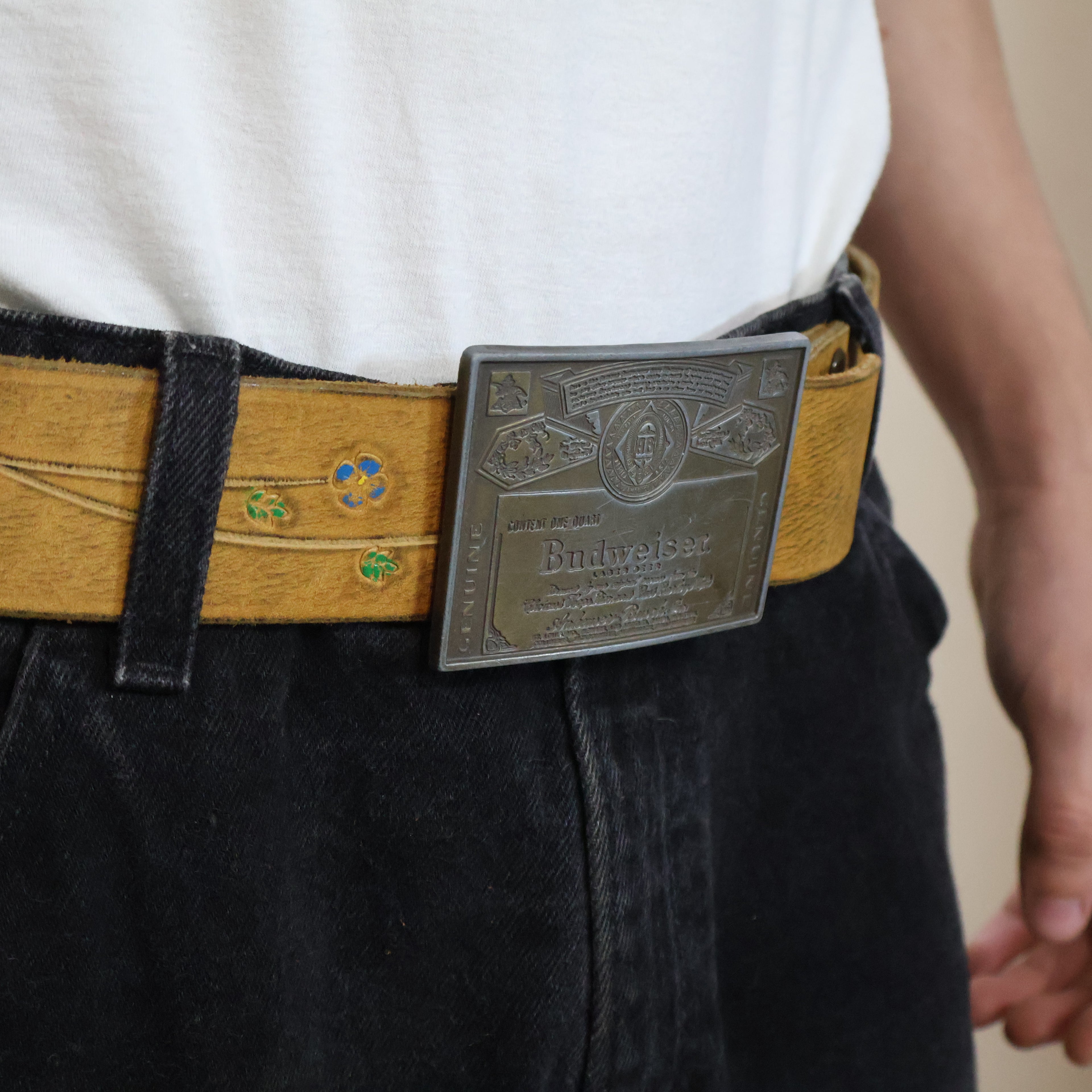 Budweiser Logo Belt