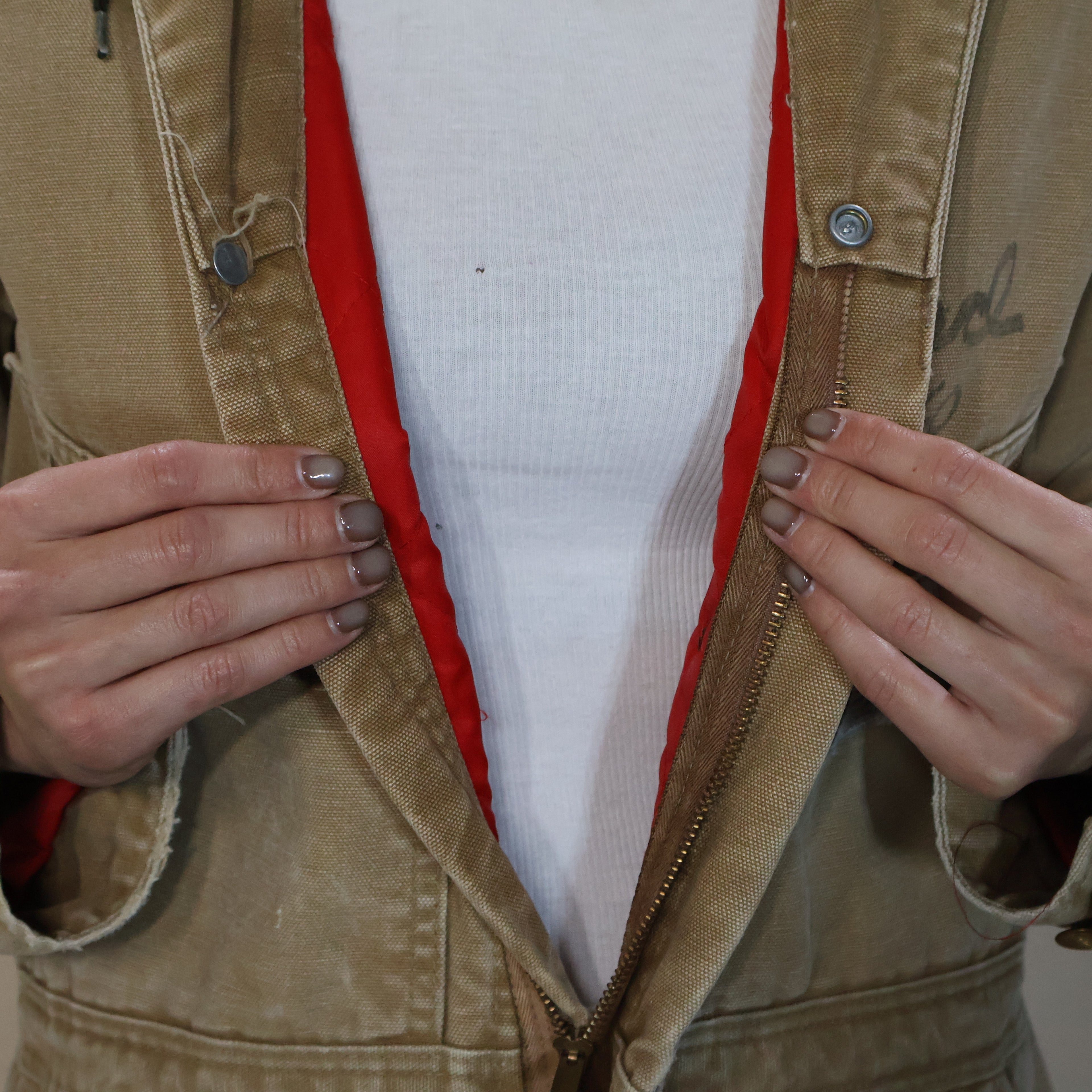 Vintage Carhartt Coveralls with Removable Hood