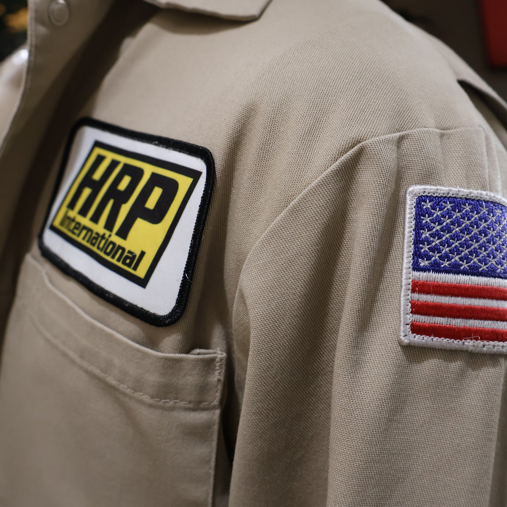 Khaki Multi Patch Coveralls