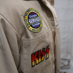 Khaki Multi Patch Coveralls