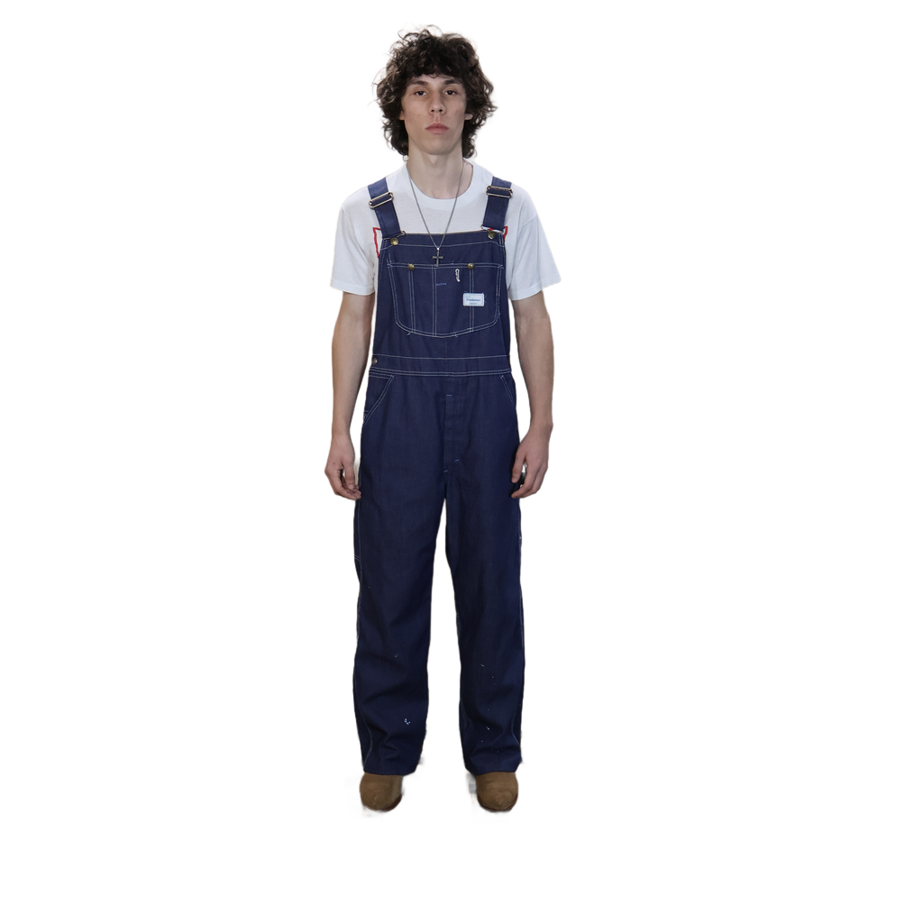 Sears Tradewear Union Made Overalls Dark Wash