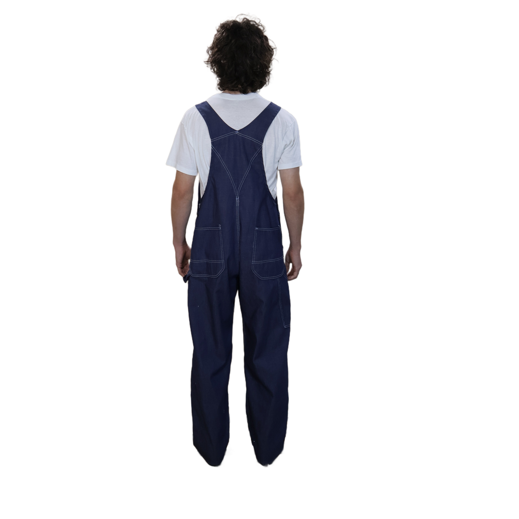 Sears Tradewear Union Made Overalls Dark Wash
