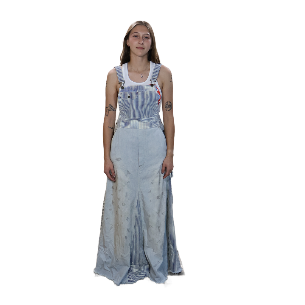 We The Free People Overalls Skirt